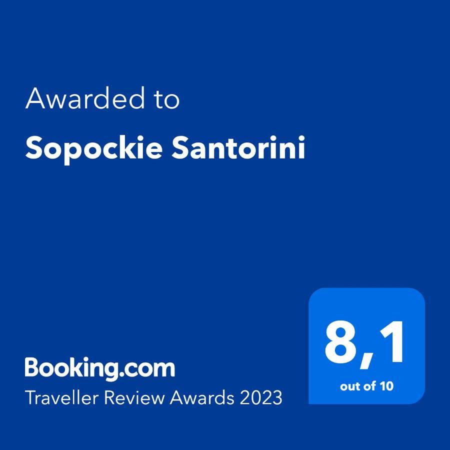 Sopockie Santorini Apartment โซพอต ภายนอก รูปภาพ